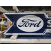 New Ford Service Arrow Double-Sided Porcelain Neon - 72"W x 18"H